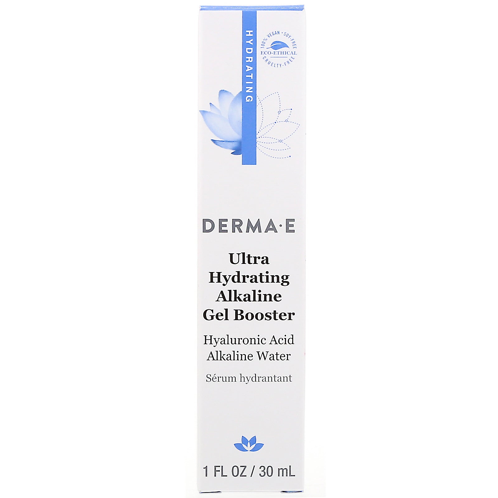 Derma E, Ultra Hydrating Alkaline Gel Booster, 1 fl oz (30 ml)