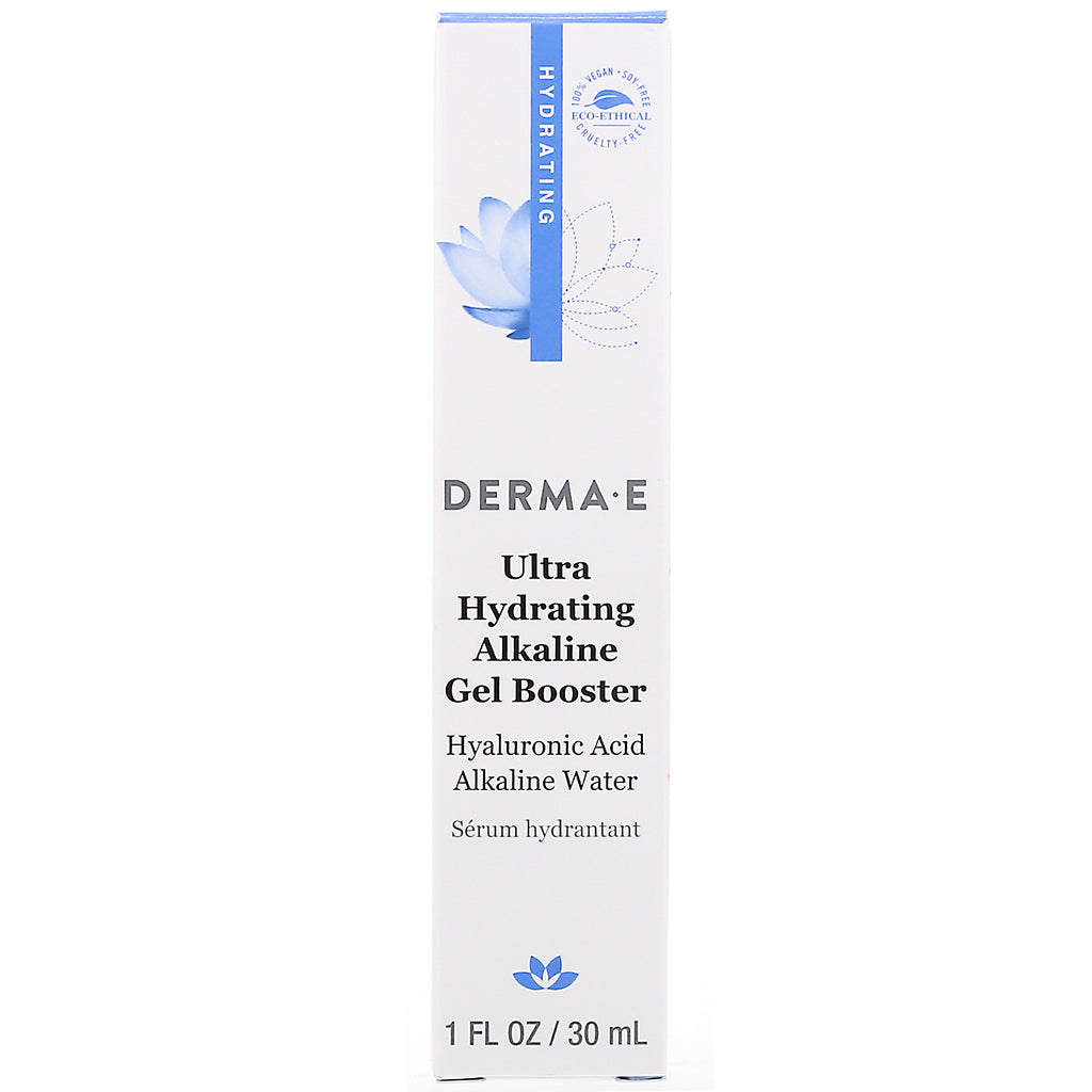 Derma E, Ultra Hydrating Alkaline Gel Booster, 1 fl oz (30 ml)