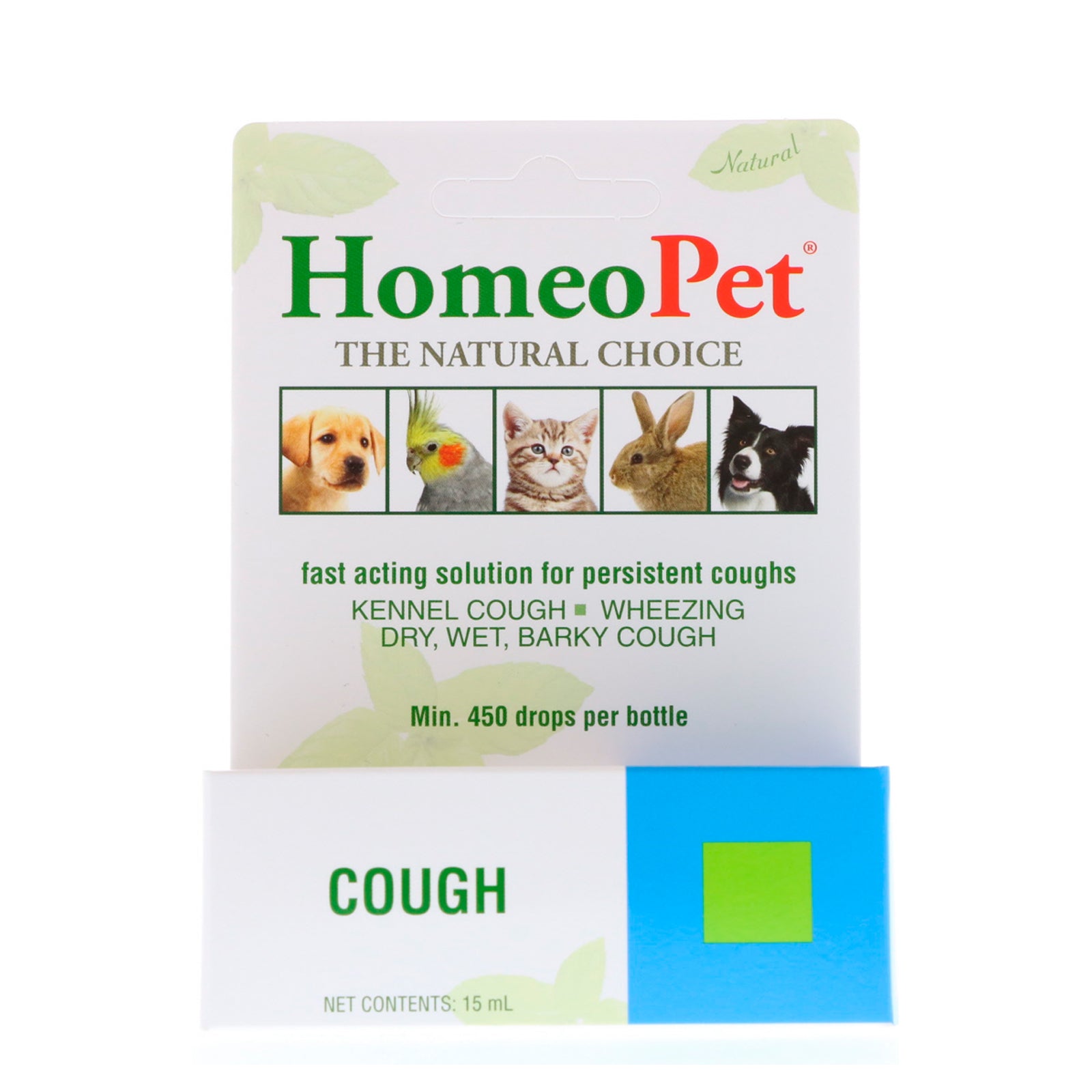 HomeoPet, Cough, 15 ml