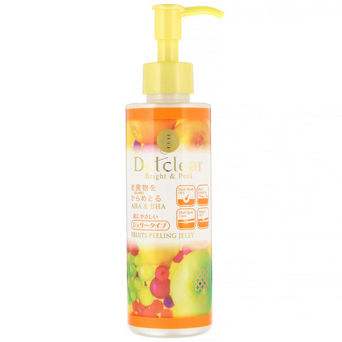 Meishoku, Detclear, Bright & Peel, Fruit Peeling Jelly, Mixed Fruit, 6.1 fl oz (180 ml)