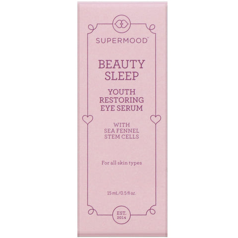 Supermood, Beauty Sleep, Youth Restoring Eye Serum, 0.5 fl oz (15 ml)