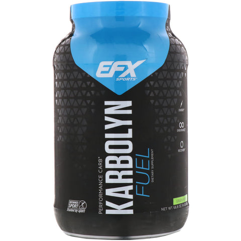 EFX Sports, Karbolyn Fuel, Green Apple, 4.3 lbs (1950 g)