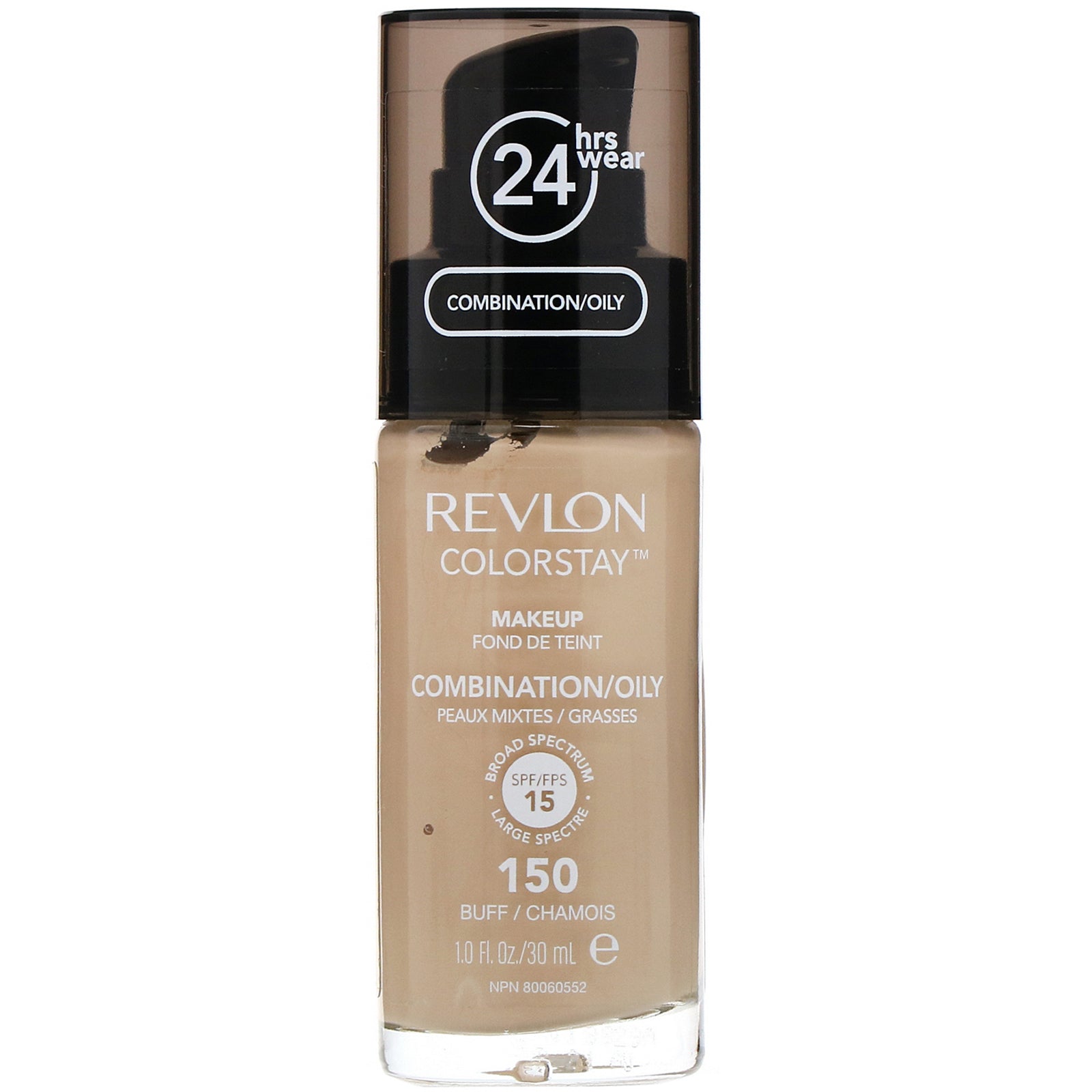 Revlon, Colorstay, Makeup, Combination/Oily, 150 Buff, 1 fl oz (30 ml)