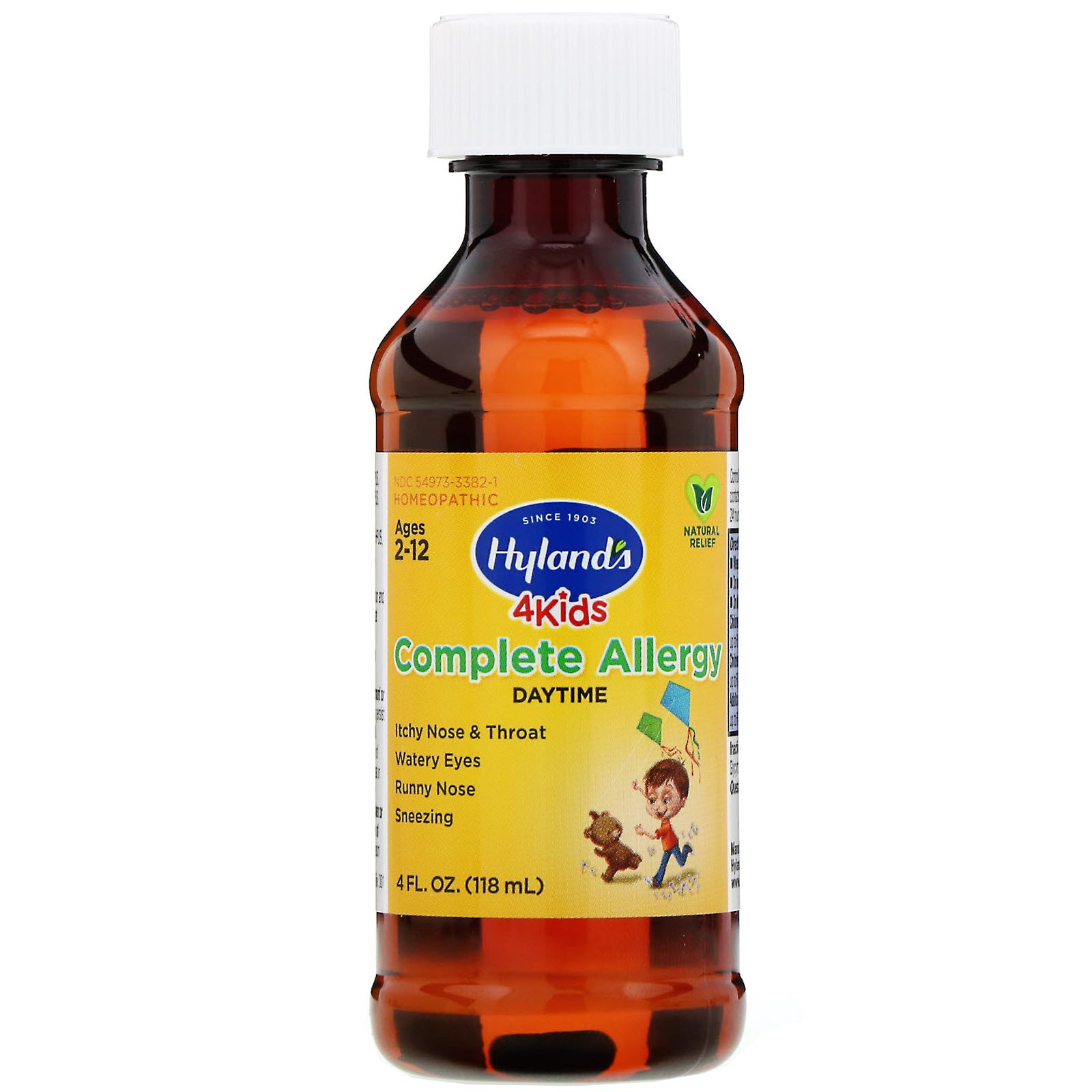 Hyland's, 4 Kids, Complete Allergy, Daytime, 4 fl oz (118 ml)