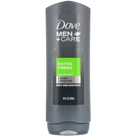 Dove, Men+Care, Body and Face Wash, Extra Fresh, 18 fl oz (532 ml)