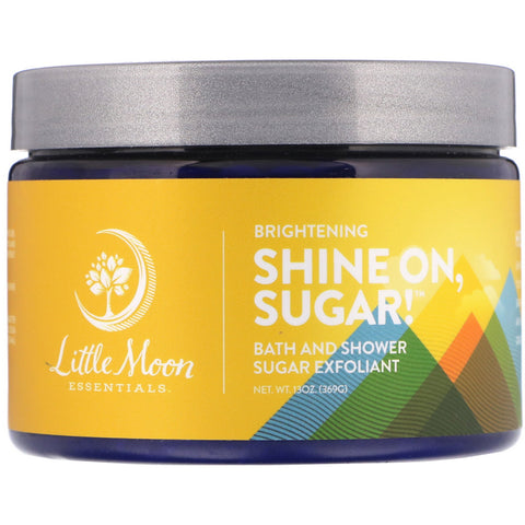 Little Moon Essentials, Shine On, Sugar!, Brightening Bath and Shower Sugar Exfoliant, 13 oz (369 fl)