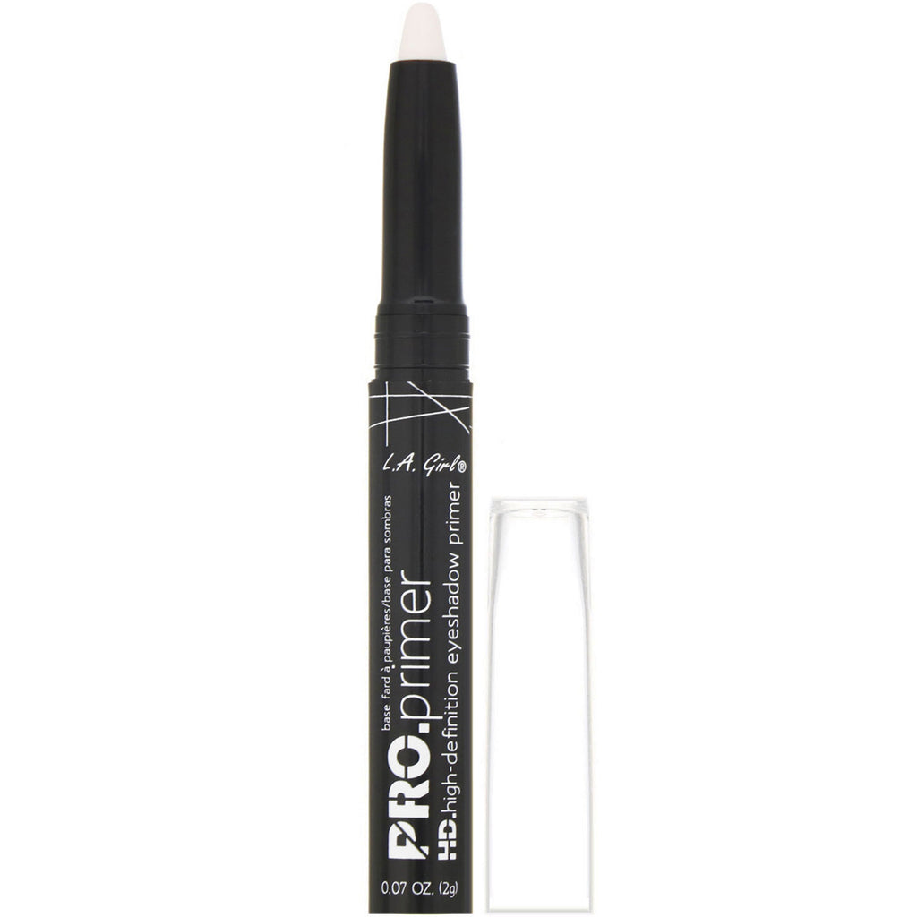 L.A. Girl, Pro HD Eyeshadow Primer, White, 0.07 oz (2 g)