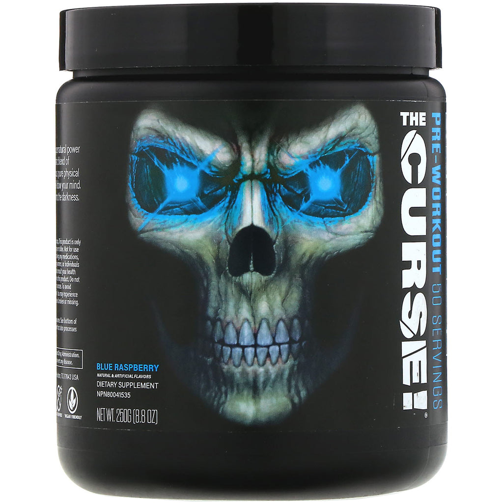 JNX Sports, The Curse, Pre-Workout, Blue Raspberry, 8.8 oz (250 g)