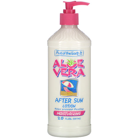 Fruit of the Earth, After Sun Lotion, Moisturizing, 20 fl oz (591 ml)