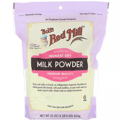 Bob's Red Mill, Milk Powder, Nonfat Dry, 22 oz (624 g)