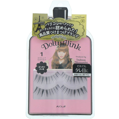 Koji, Dolly Wink, False Eyelashes, #1 Dolly Sweet, 2 Pairs