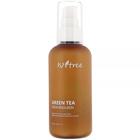 Isntree, Green Tea Fresh Emulsion, 4.06 fl oz (120 ml)