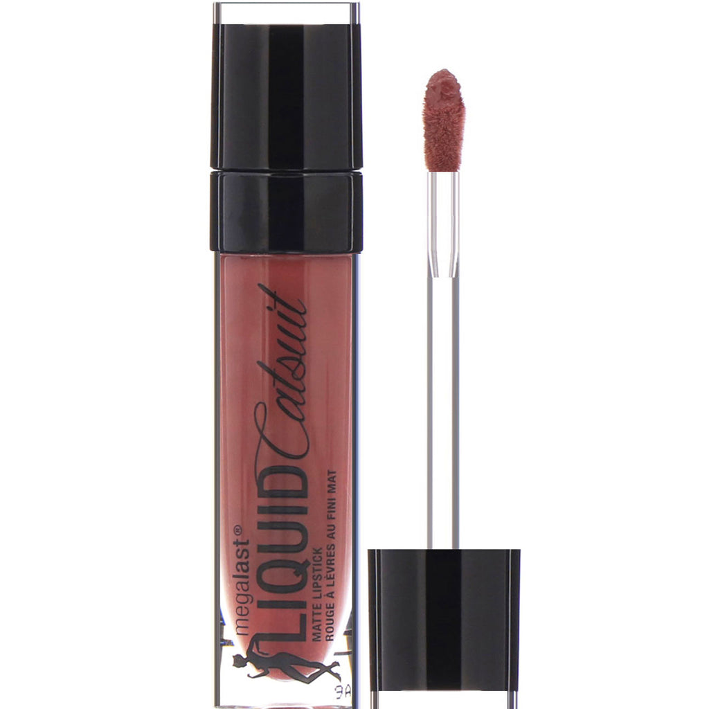 Wet n Wild, MegaLast Liquid Catsuit Matte Lipstick, Give Me Mocha, 0.21 oz (6 g)