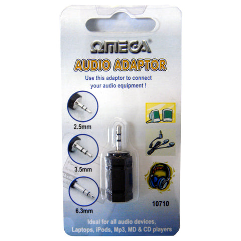 Omega AV-11 2.5mm to 3.5mm  ADAPTOR  BULK PACK