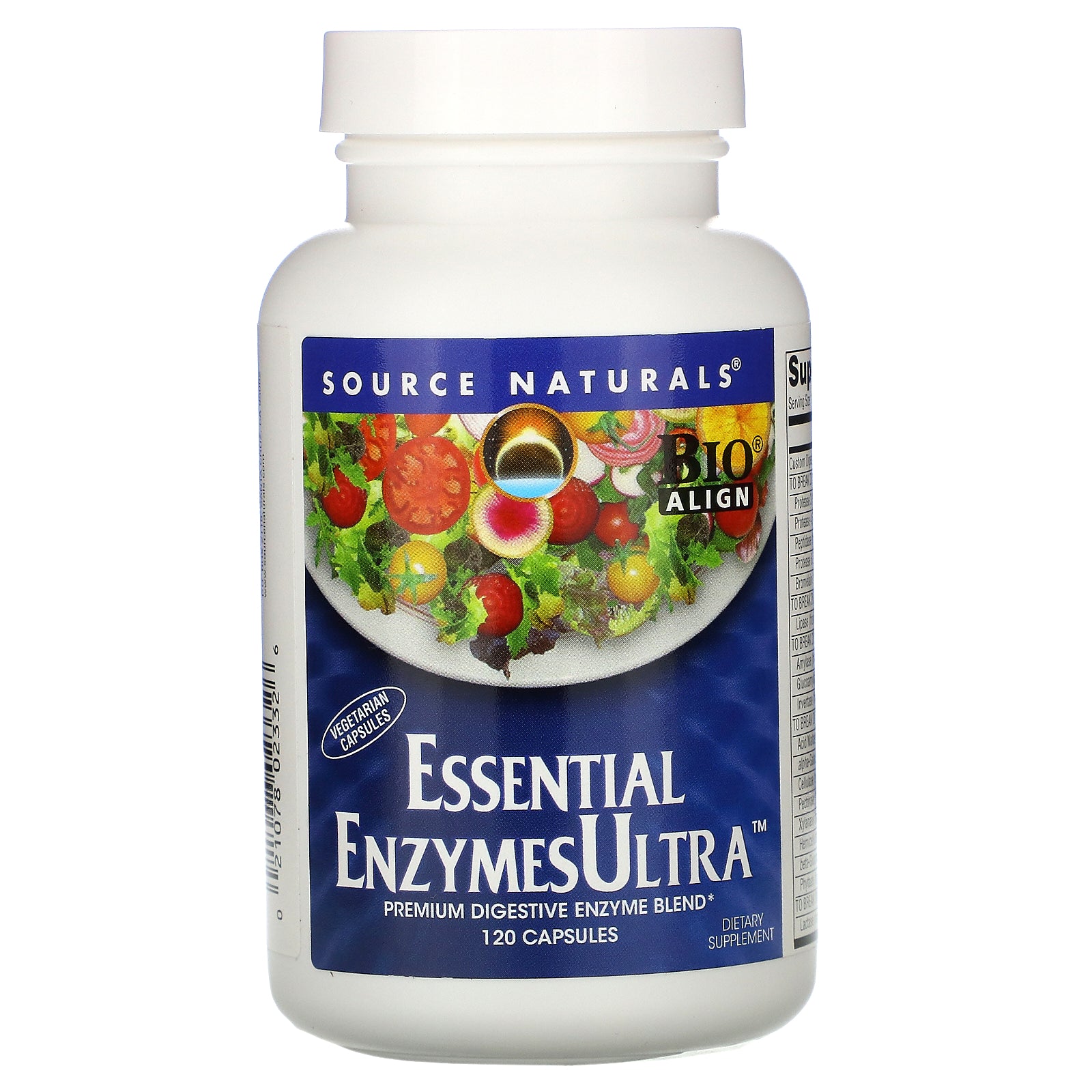 Source Naturals, Essential EnzymesUltra, 120 Capsules