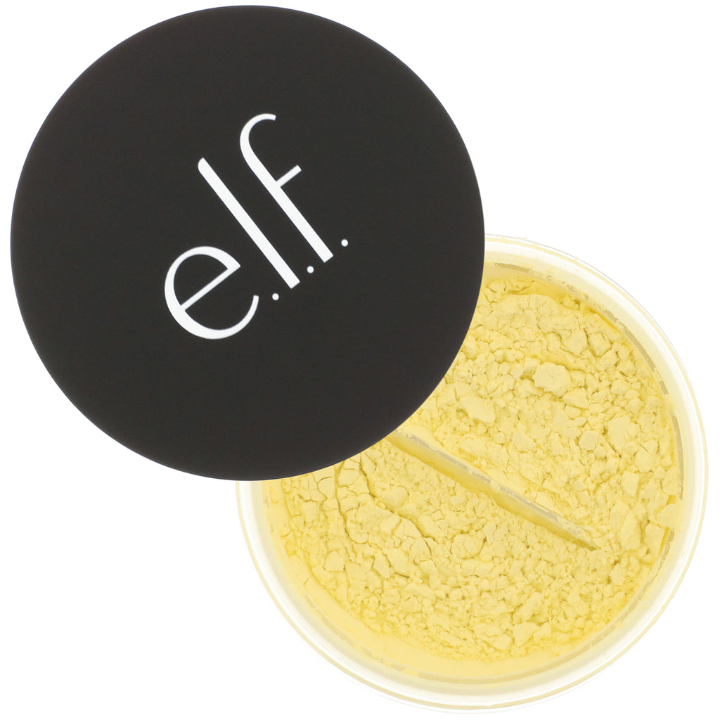 E.L.F., High Definition Powder, Corrective Yellow, 0.28 oz (8 g)