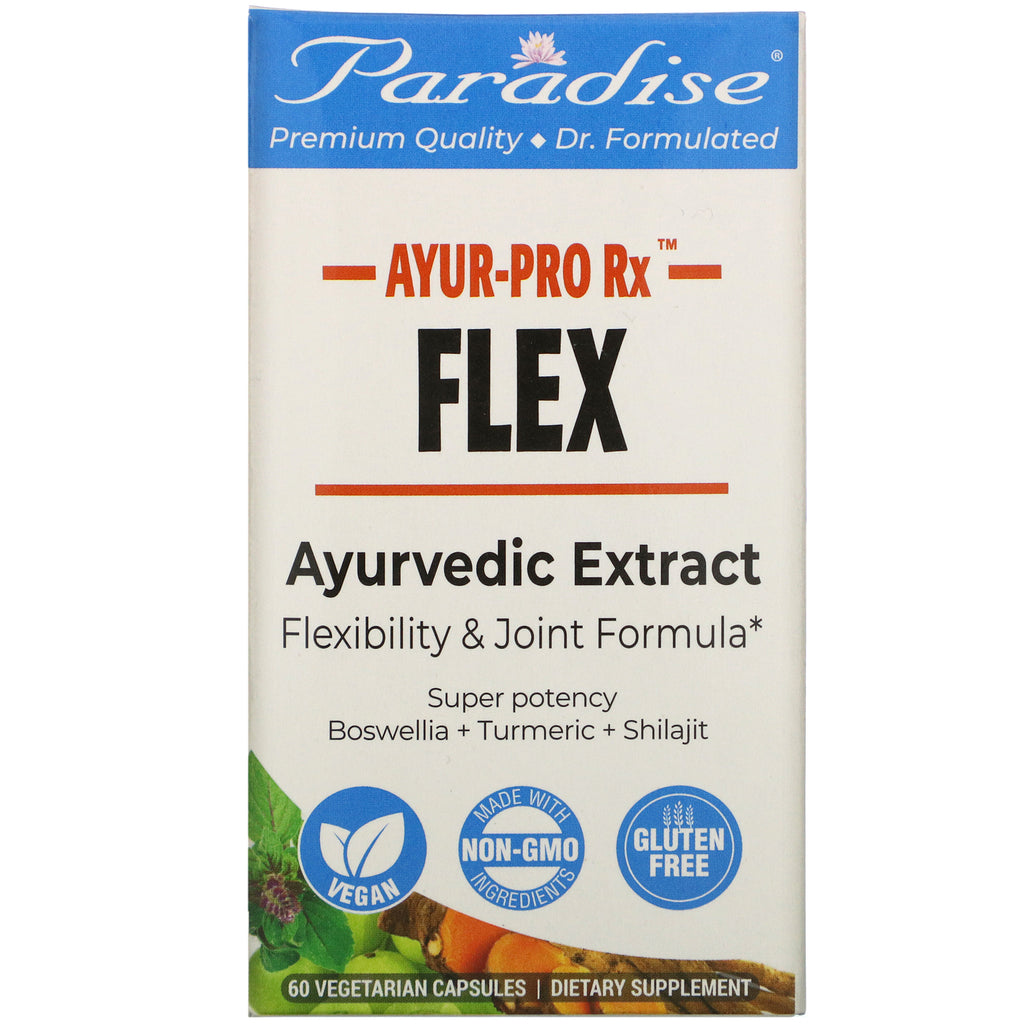 Paradise Herbs, AYUR Pro Rx, Flex, 60 Vegetarian Capsules