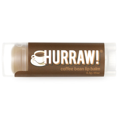 Hurraw! Balm, Lip Balm, Coffee Bean, .15 oz (4.3 g)