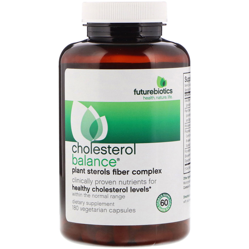 FutureBiotics, Cholesterol Balance, 180 Vegetarian Capsules