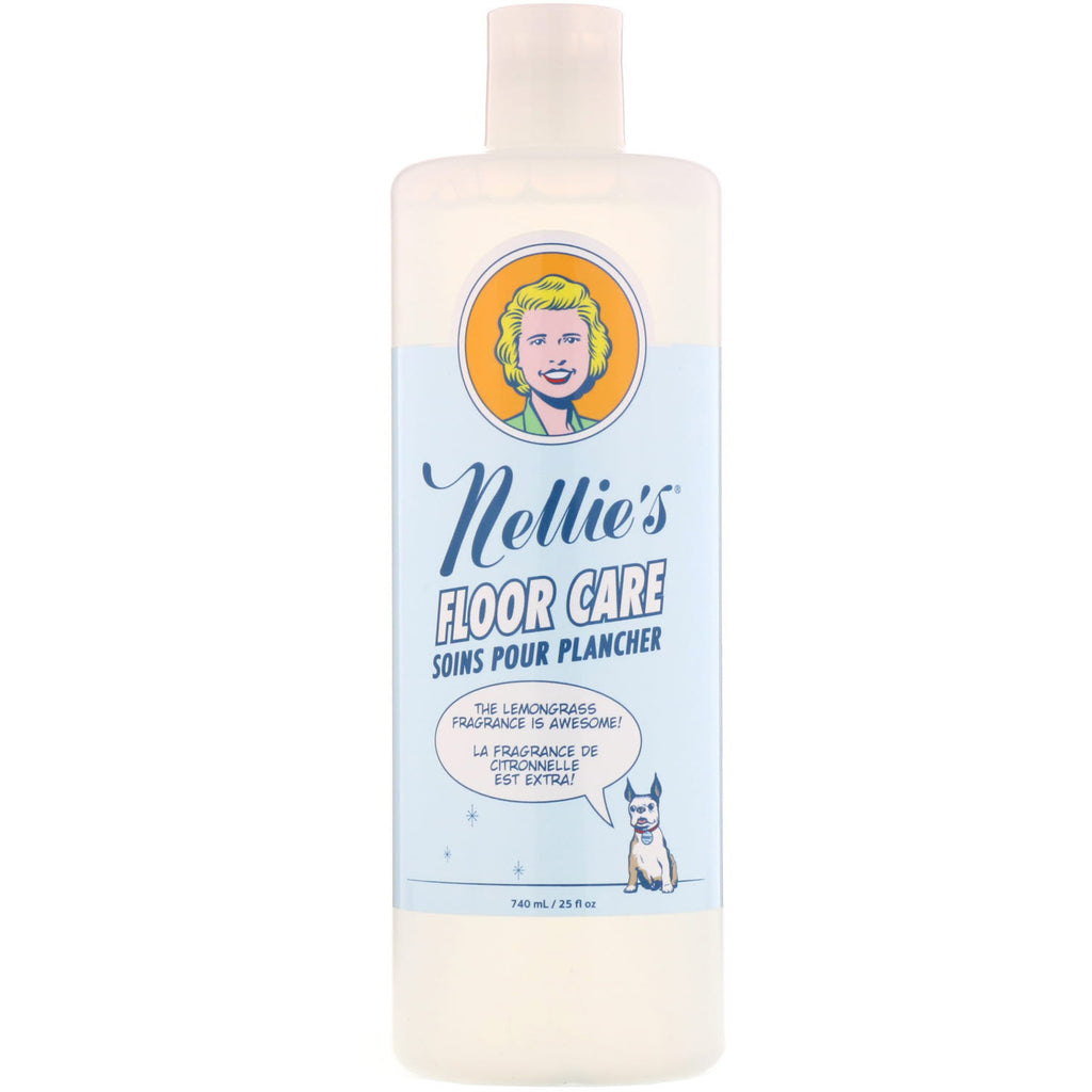 Nellie's, Floor Care, Lemongrass, 25 fl oz (740 ml)