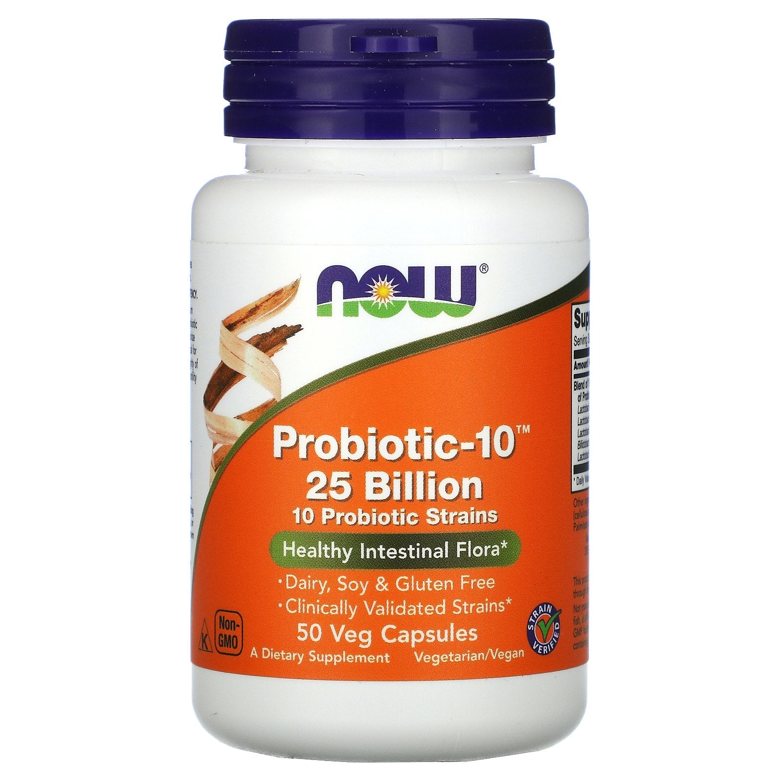 Now Foods, Probiotic-10, 25 Billion, 50 Veg Capsules