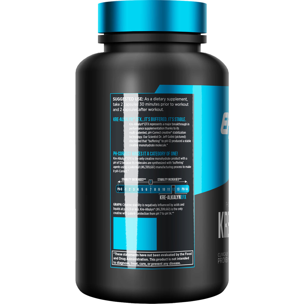 EFX Sports, Kre-Alkalyn EFX, 120 Capsules