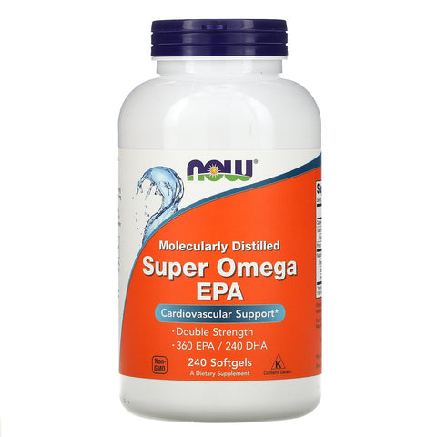 Now Foods, Molecularly Distilled Super Omega EPA, 240 Softgels