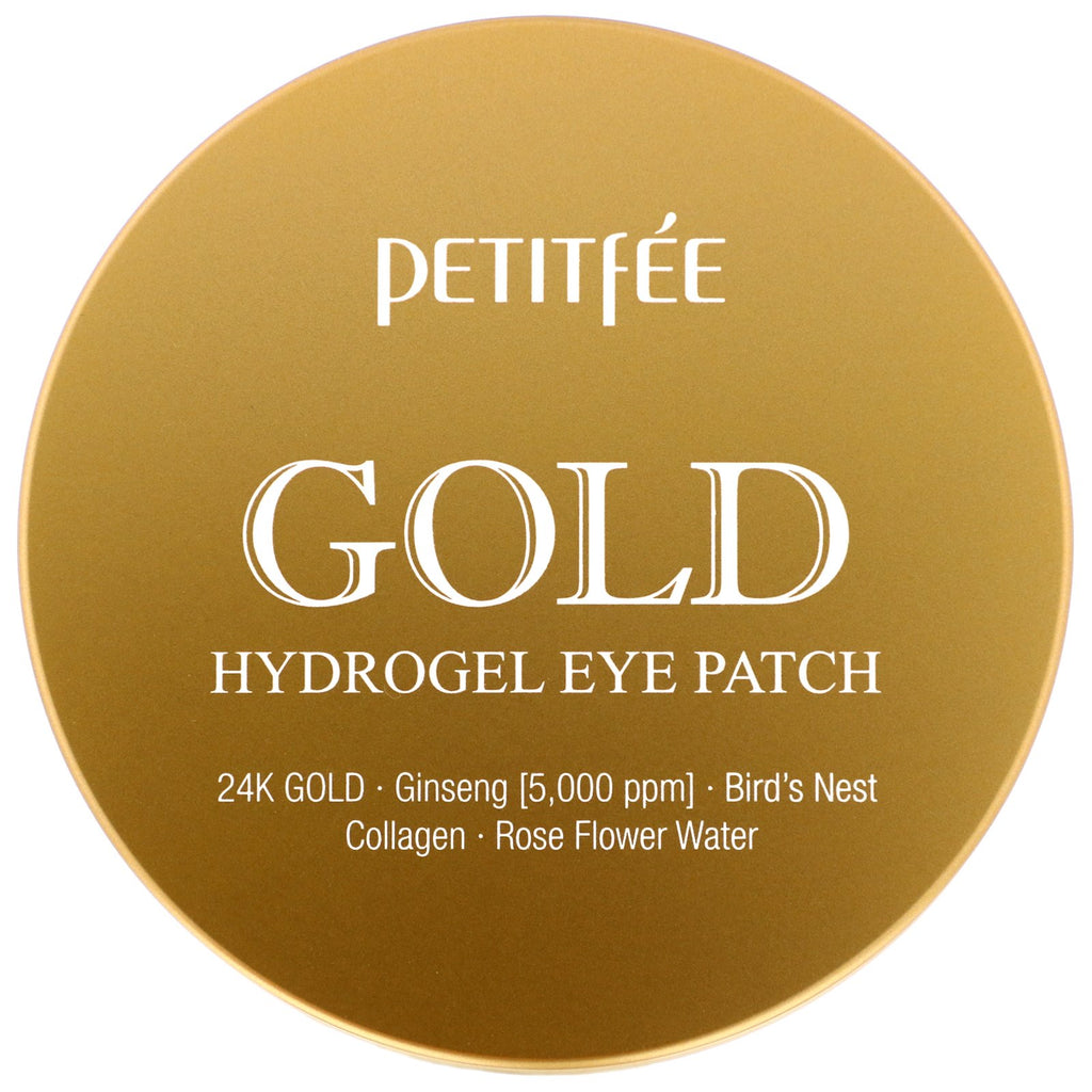 Petitfee, Gold Hydrogel Eye Patch, 60 Pieces