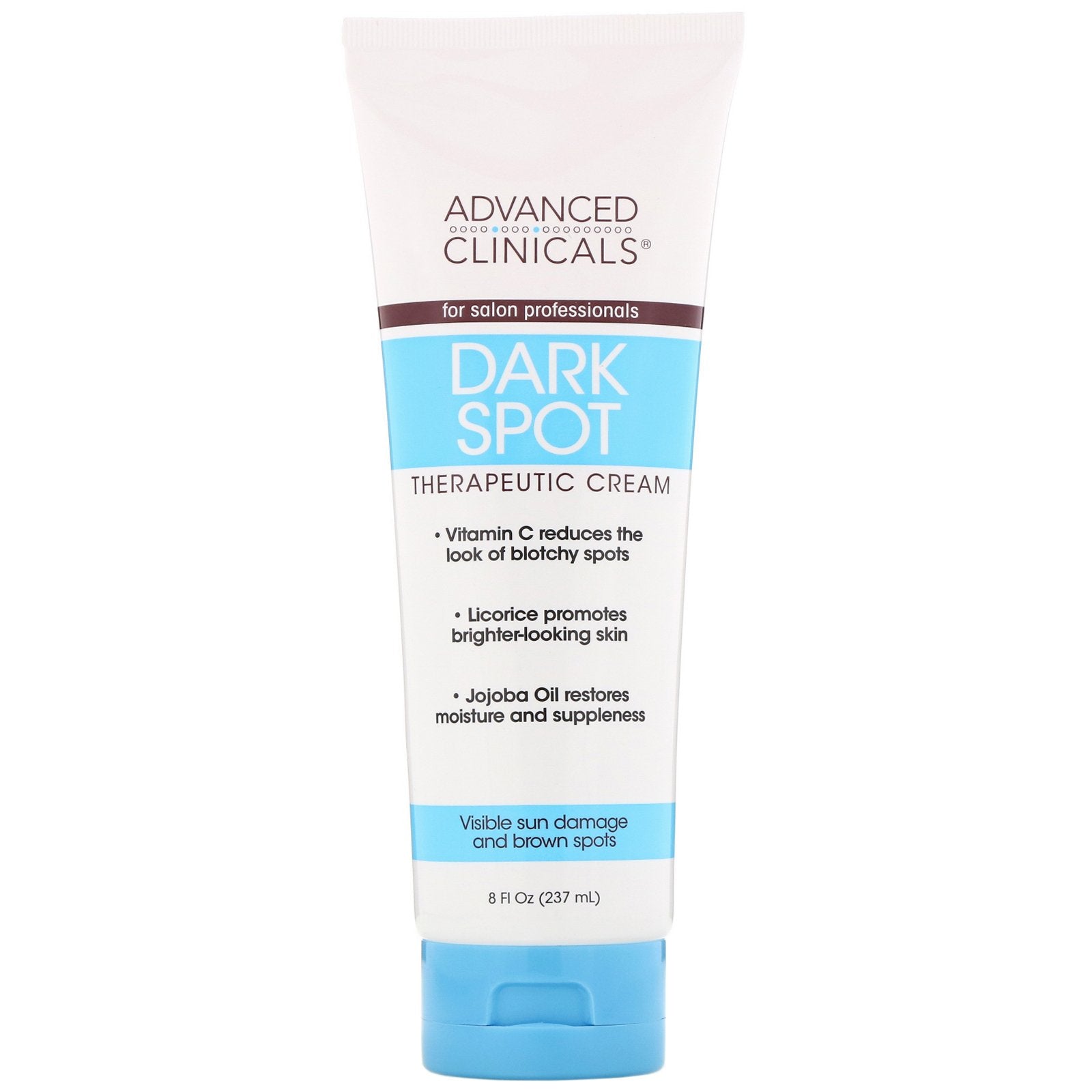 Advanced Clinicals, Dark Spot Therapeutic Cream, 8 fl oz (237 ml)