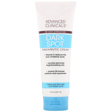 Advanced Clinicals, Dark Spot Therapeutic Cream, 8 fl oz (237 ml)