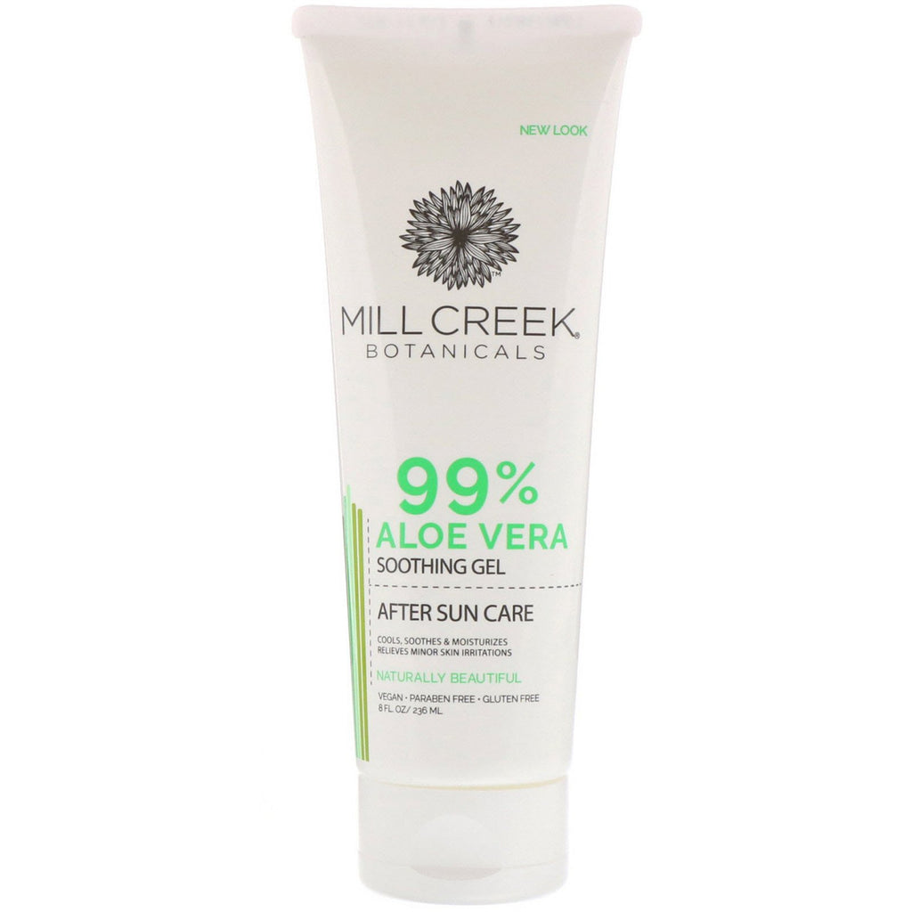 Mill Creek Botanicals, 99% Aloe Vera Soothing Gel, 8 fl oz (236 ml)