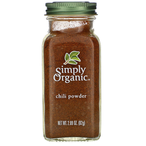 Simply Organic, Chili Powder, 2.89 oz (82 g)