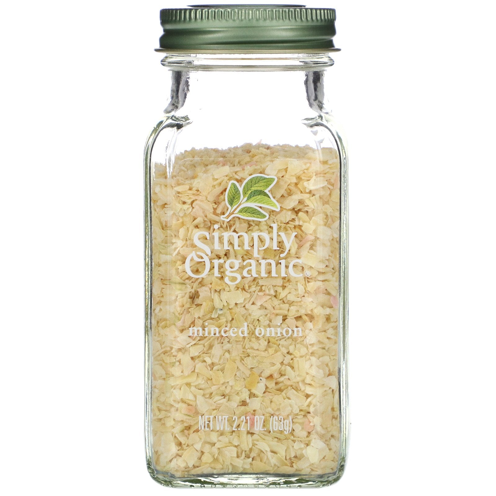 Simply Organic, Minced Onion, 2.21 oz (63 g)