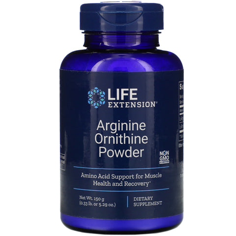 Life Extension, Arginine Ornithine Powder, 5.29 oz (150 g)