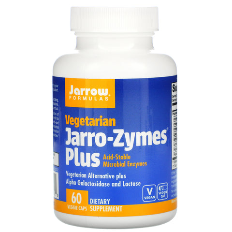 Jarrow Formulas, Jarro-Zymes Plus, Vegetarian, 60 Veggie Caps