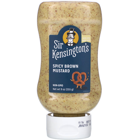 Sir Kensington's, Spicy Brown Mustard, 9 oz (255 g)