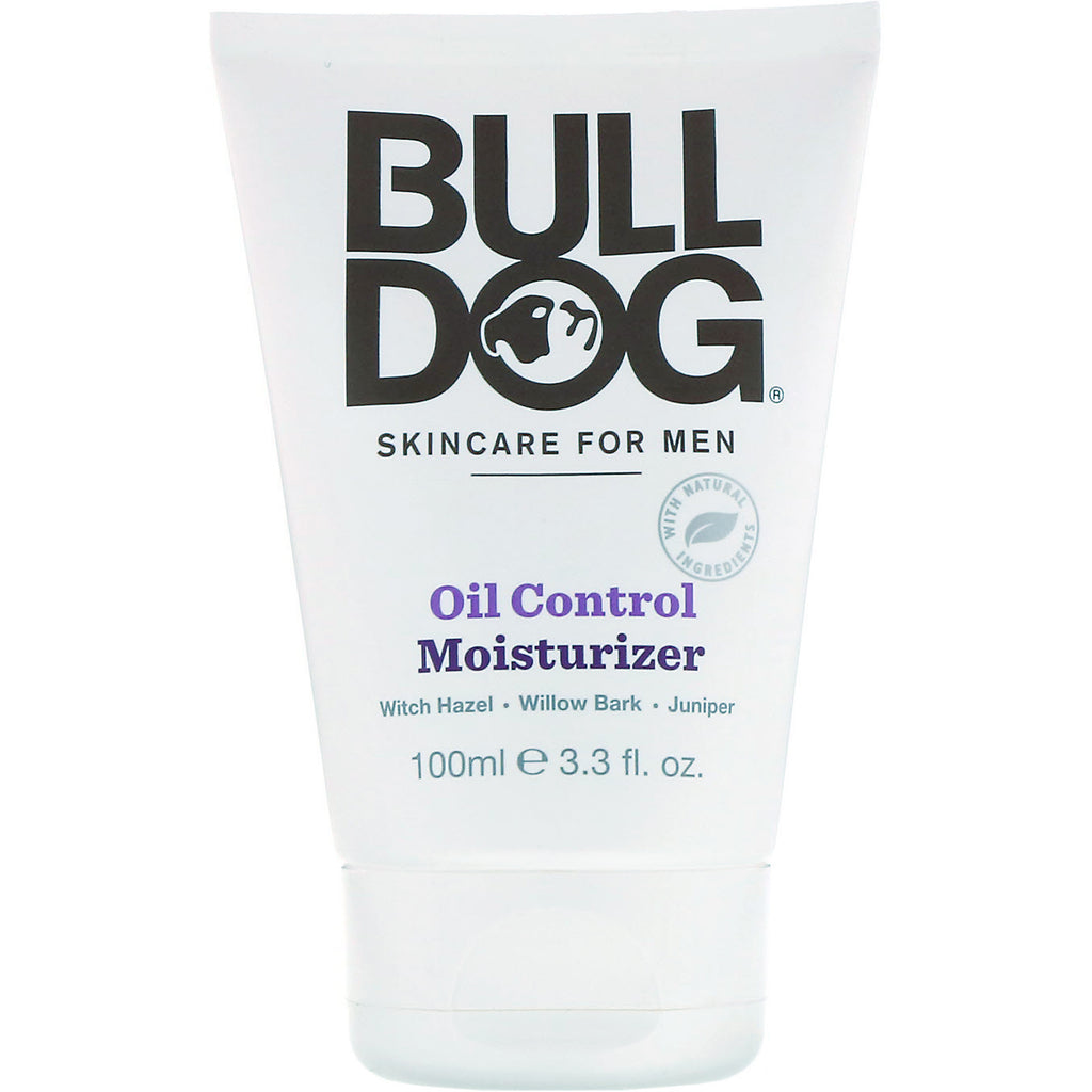 Bulldog Skincare For Men, Oil Control Moisturizer, 3.3 fl oz (100 ml)