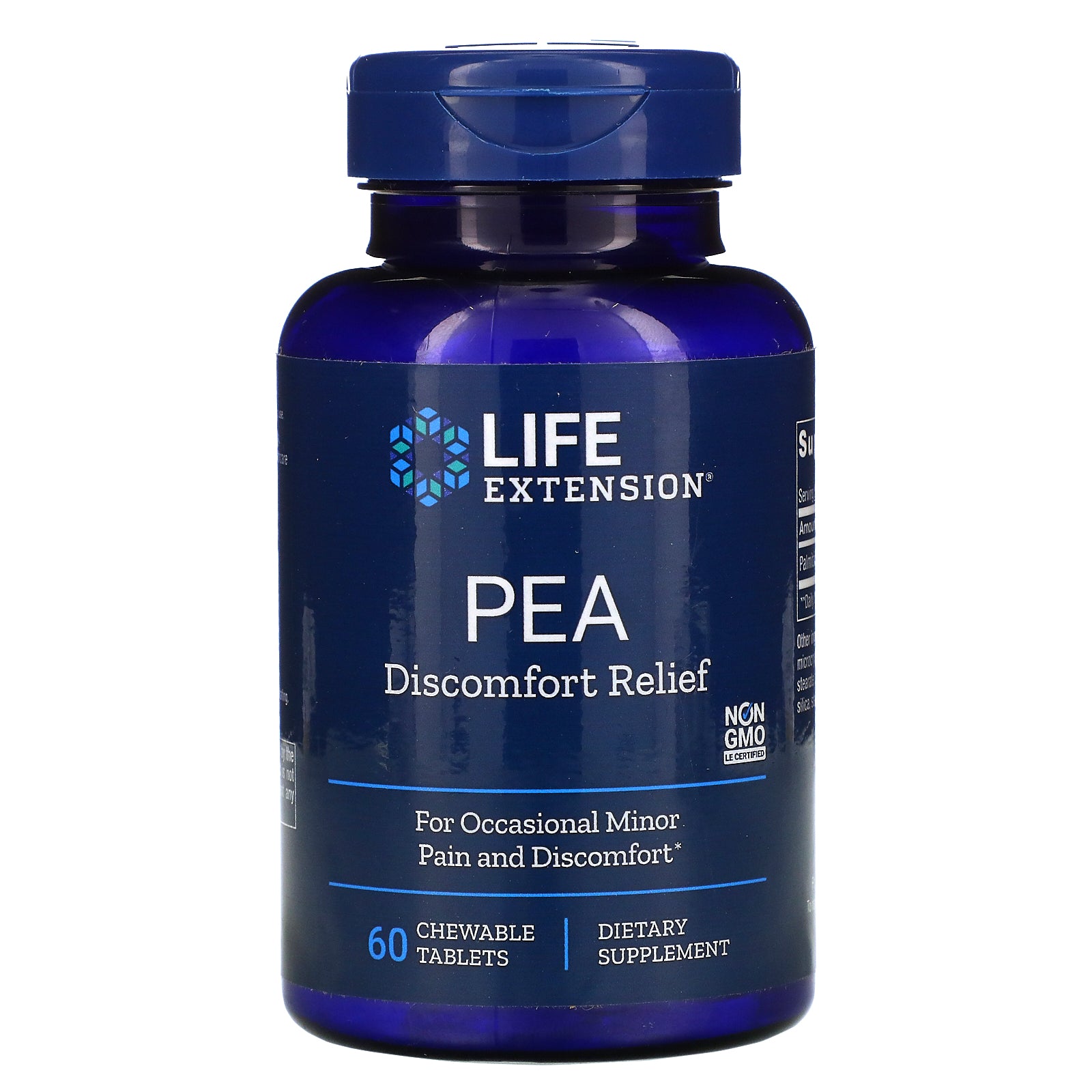 Life Extension, PEA Discomfort Relief, 60 Chewable Tablets