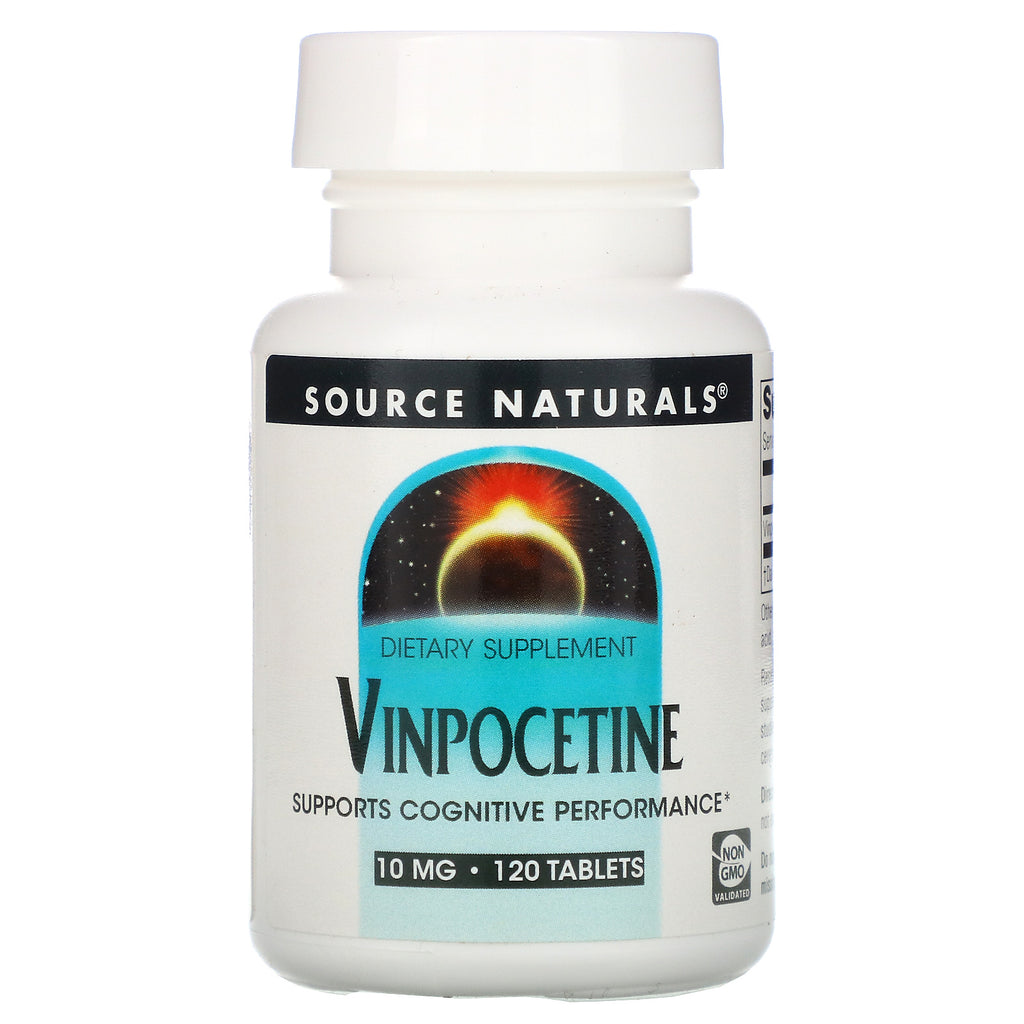 Source Naturals, Vinpocetine, 10 mg, 120 Tablets