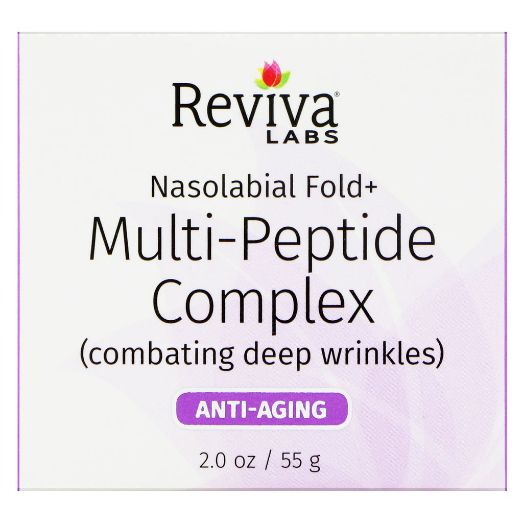 Reviva Labs, Nasolabial Fold+, Multi-Peptide Complex, 2 oz (55 g)