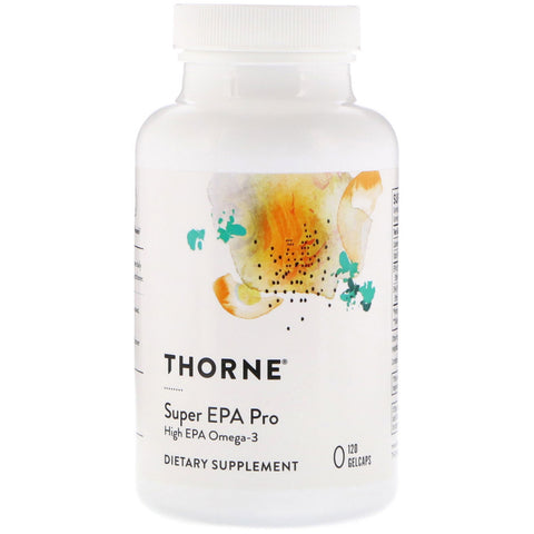 Thorne Research, Super EPA Pro, 120 Gelcaps