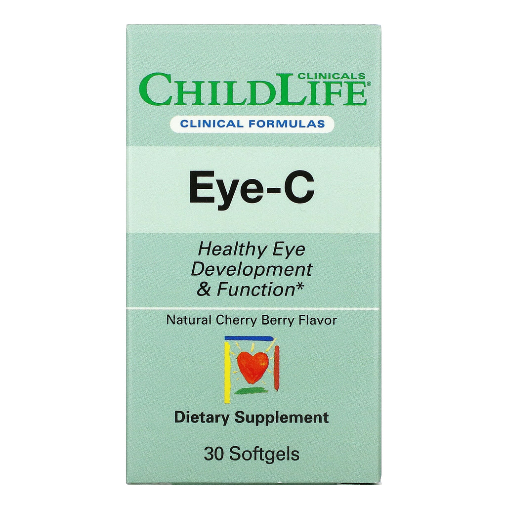 Childlife Clinicals, Eye-C, Natural Cherry Berry , 30 Softgels