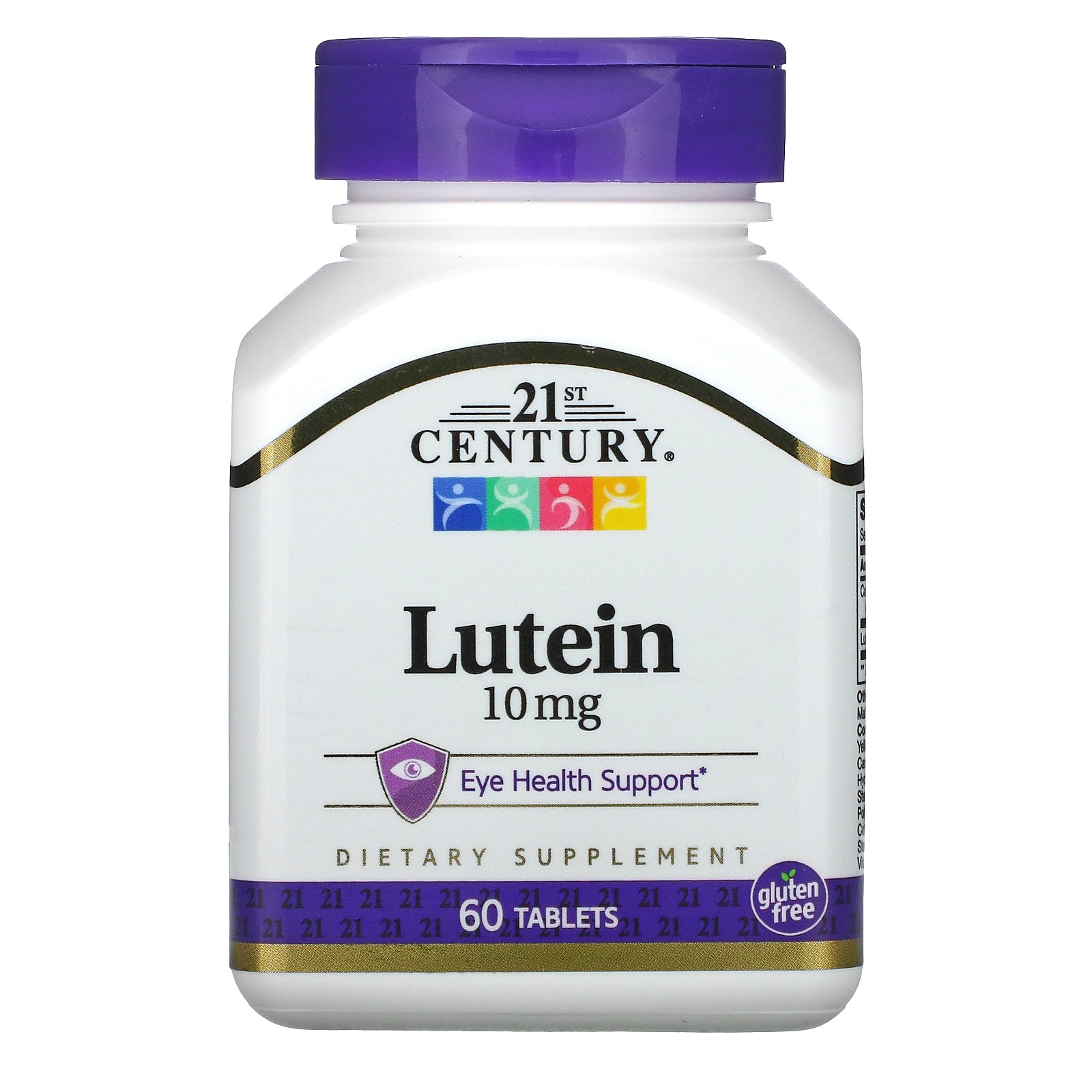 21st Century, Lutein, 10 mg, 60 Tablets