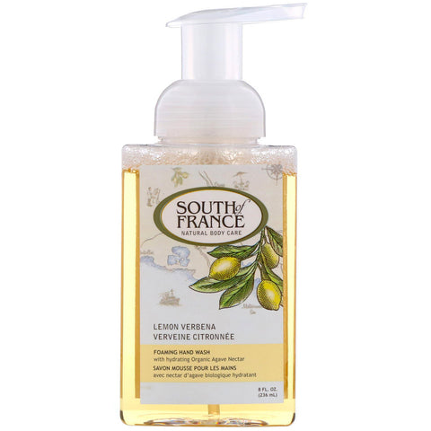 South of France, Foaming Hand Wash, Lemon Verbena, 8 fl oz (236 ml)