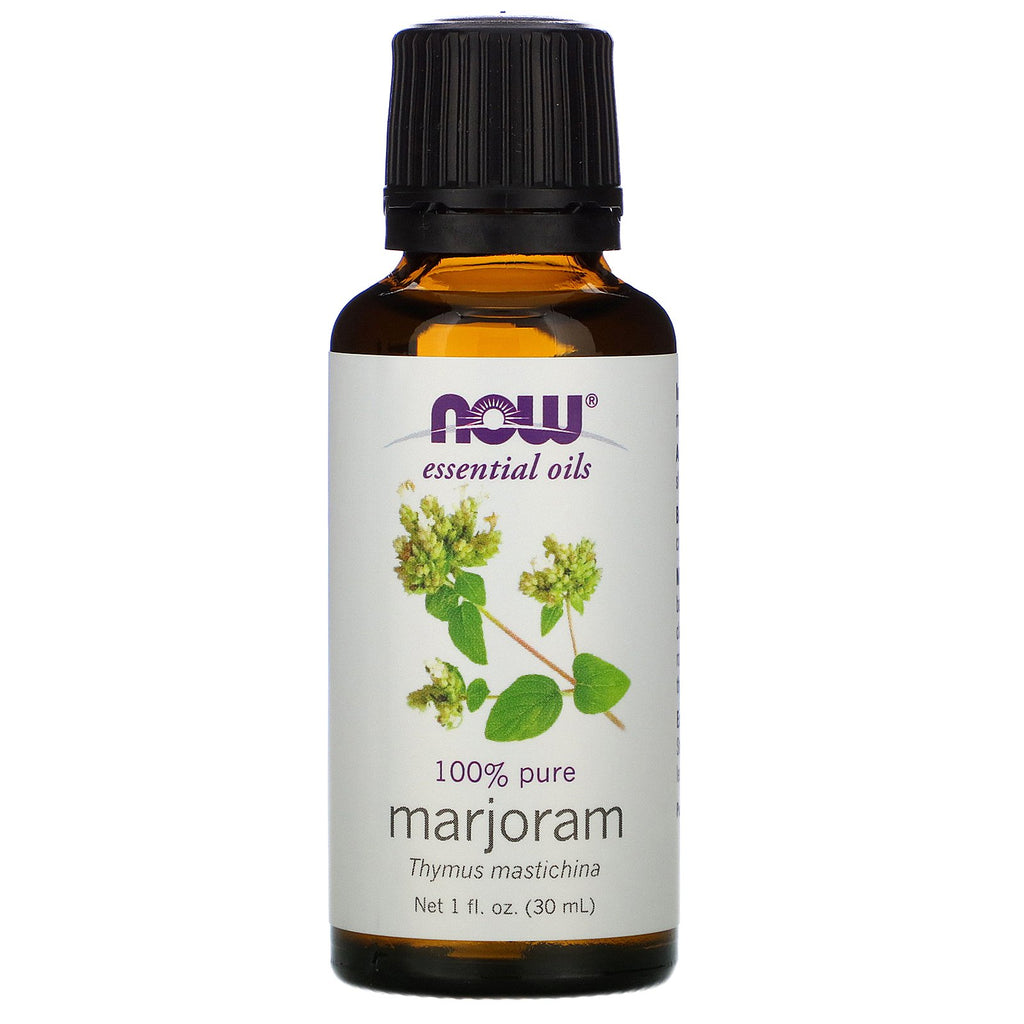 Now Foods, Essential Oils, 100% Pure Marjoram , 1 fl oz (30 ml)