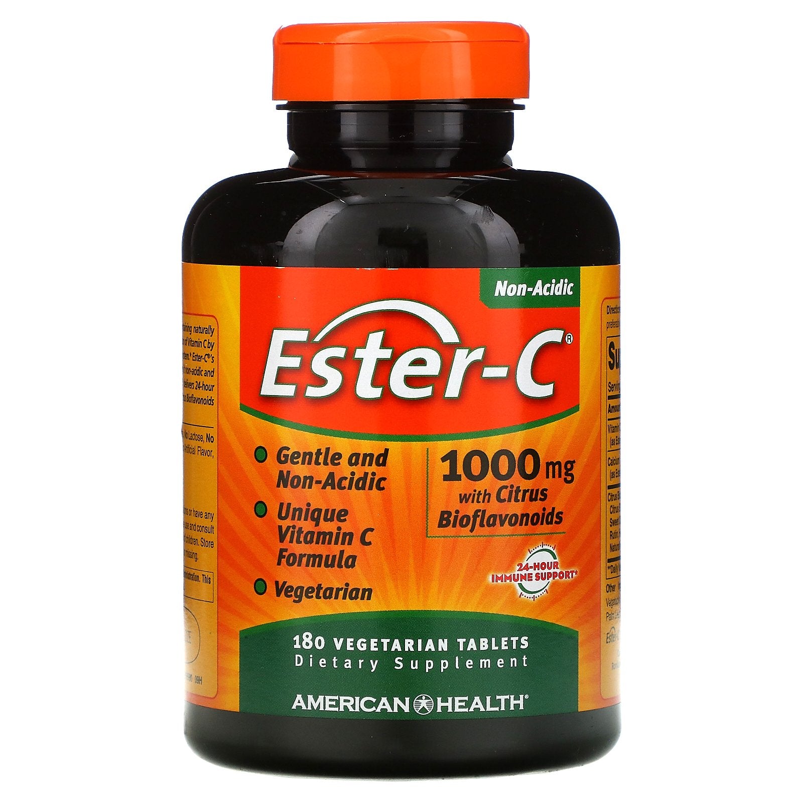 American Health, Ester-C with Citrus Bioflavonoids, 1,000 mg, 180 Vegetarian Tablets