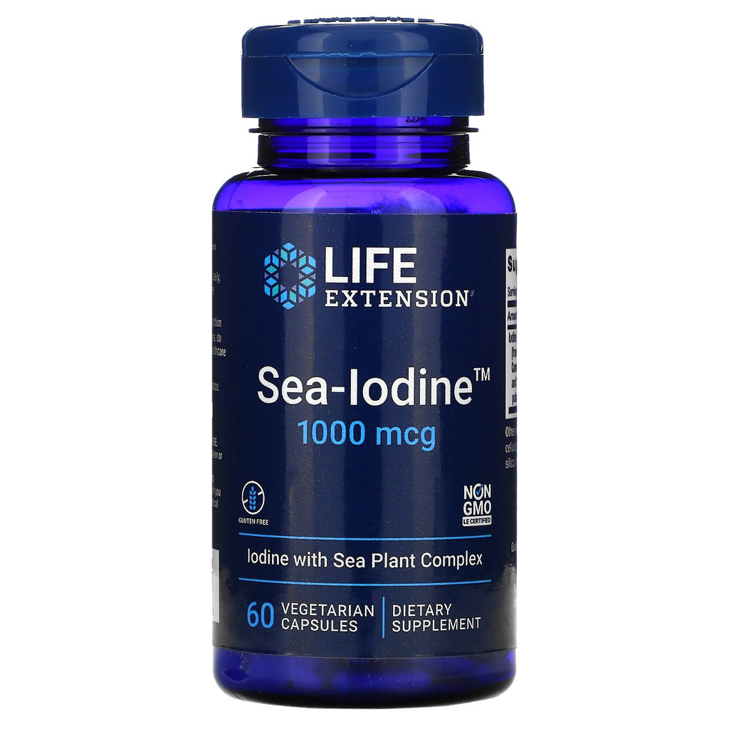 Life Extension, Sea-Iodine, 1,000 mcg, 60 Vegetarian Capsules