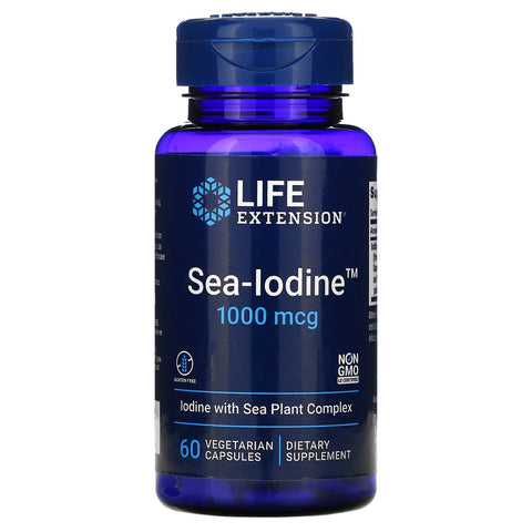 Life Extension, Sea-Iodine, 1,000 mcg, 60 Vegetarian Capsules