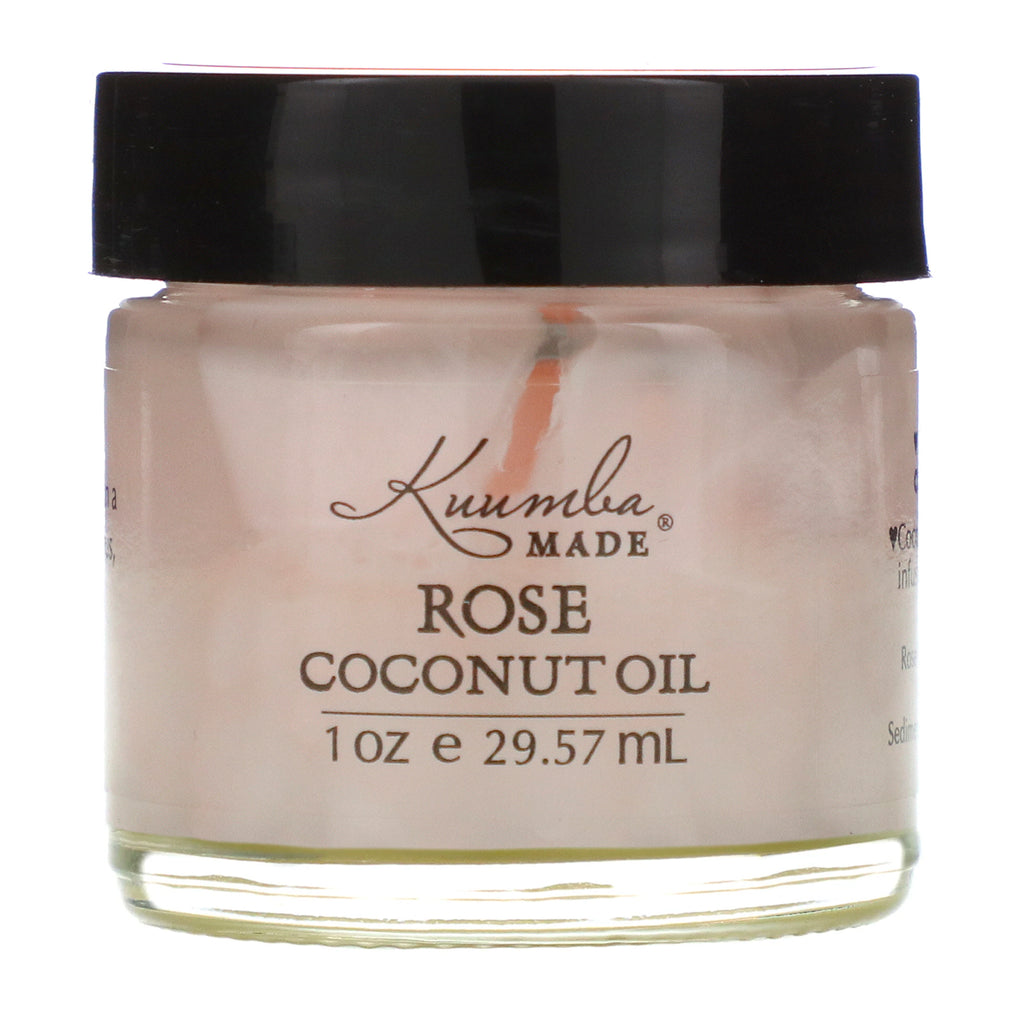 Kuumba Made, Rose Coconut Oil, 1 oz (29.57 ml)