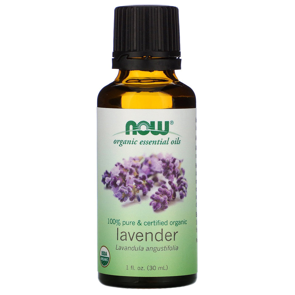 Now Foods, Organic Essential Oils, Lavender, 1 fl oz (30 ml)